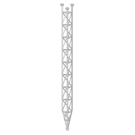 Televes 3054 Tramo inferior para torre de 360mm (300 cm alto)