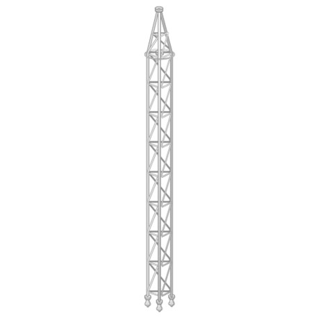 Televes 3053 Tramo superior para torre de 360mm (300 cm alto)