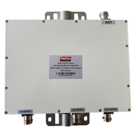 TRIPLEXOR Pirostar 690-862/880-960/1427-3800 MHz 4.3/10 H