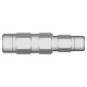 Transicion coaxial/Empalme de latón para cable QR-540 a RG-11 ref.G052-B055-SPR PPC