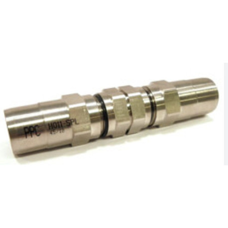 Empalmador recto de latón para QR540 fabricante PPC ref.G052-SPL 