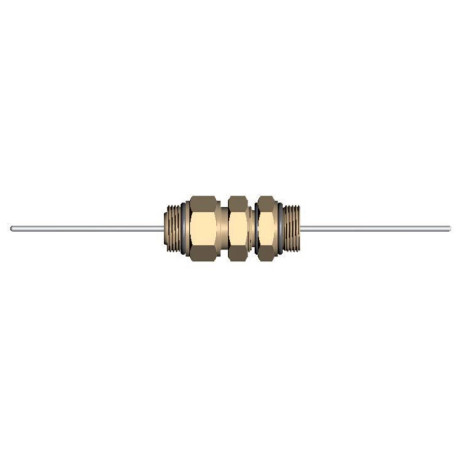 Adaptador Coaxial 5/8" M-5/8" M latón fabricante CNA ref.C KS KS SW