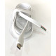 Cable de datos y alimentacion de 1mt. conector Micro USB