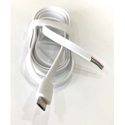 Cable de datos y alimentacion de 1mt. conector Micro USB