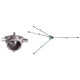 Sirio GPA 66-108 MHz Omnidireccional aluminio 1/4 