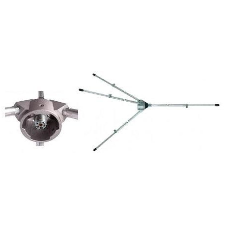 Sirio GPA 66-108 MHz Omnidireccional aluminio 1/4 