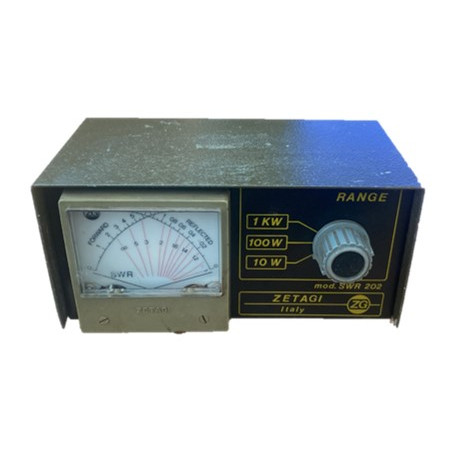 ZETAGI SWR 202 MEDIDOR ROE - WATT 26-30MHz REACONDICIONADO