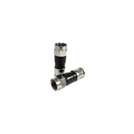 Conector F crimpar estanco para cable RG-6 fabricante PPC ref.EX6 XL-G