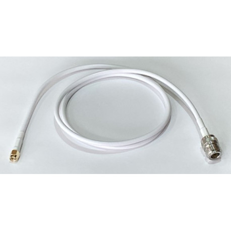 Latiguillo PiroStar 1 metro Blanco N(h)-SMA(m) PIM3