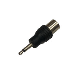 Adaptador tv hembra a jack macho 3,5