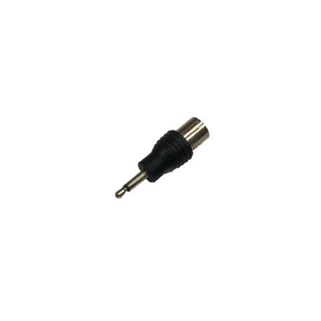 Adaptador tv hembra a jack macho 3,5