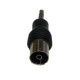 Adaptador tv hembra a jack macho 3,5
