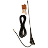 Antena vehiculo 900 MHz RG-174 FME h