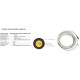 Pigtail fibra / Acometida Interior monomodo Blanco SC/APC de 30mts. 3mm. grosor