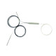 Splitter óptico 1x2 steel tube SIN CONECTOR REF 776