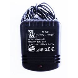 Cargador de baterías MinWa MW-4698 Ni-Cd de 4,8V  