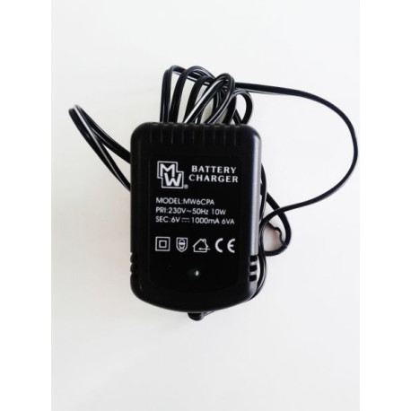 Cargador MinWa MW-6CPA para baterias de plomo 6V