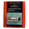 Kenwood MJ-68, adaptador de microfonos 6 pines a e