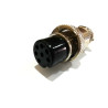 Conector M-27 para microfonos y equipos de 7 pines