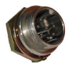 Conector de chasis 7 pines macho para microfonos