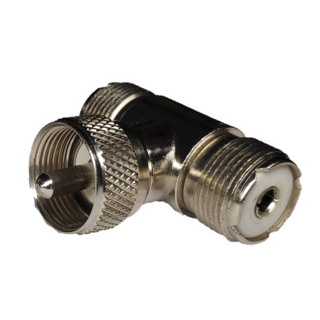 Adaptador PL en forma de T (2xh) y (m)