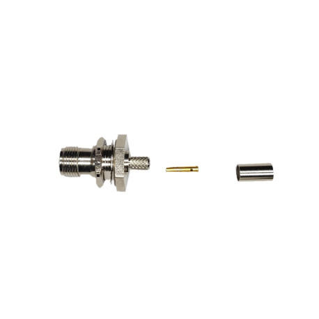 TNC (h) chasis crimpar ( RG-58 Y RG-223 )