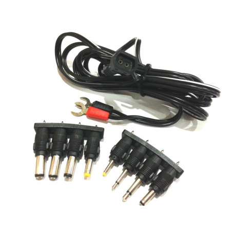04Ta -Kit8 Terminales c/ cable y kit 8 jacks alim