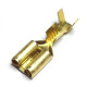 Bolsa 10 terminales faston hembra 6,3 mm TE-931