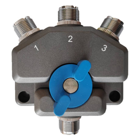 PiroStar SW-3 PL conmutador coaxial,  tres circuit