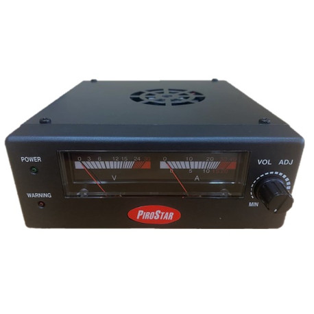 PiroStar FA-825 Z salida regulable 0-24V y 25 Amp