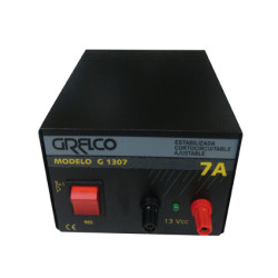 Fuente de alimentación Grelco G-1307 13,8Vcc 7 Amp