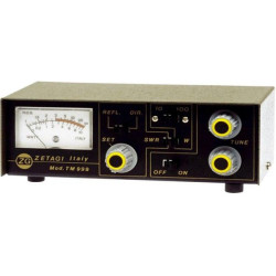 Zetagi TM-999, medidor ROE, vatimetro y acoplador 