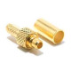 MMCX m crimpar para RG-174