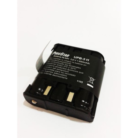 Pirostar UPB-5 H, bateria 3,6 V - 1650 mA/h 