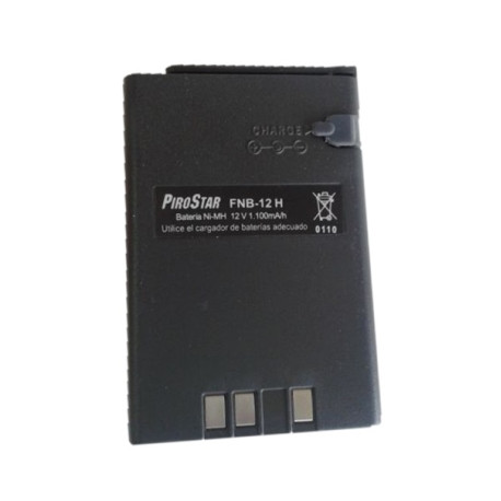 PiroStar FNB-12 H, 12 Vcc/1100mA/h, bateria Ni-Mh