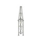 Televes 3023 Tramo superior para torre de 180mm  (105 cm alto)
