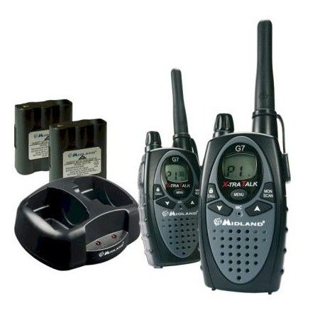 Midland G7E PRO, pareja WT PMR 446 ( Conector S )