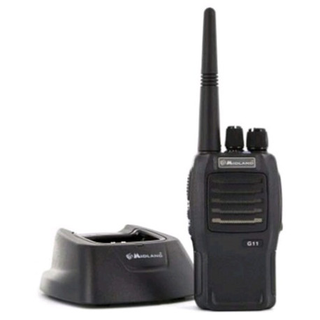 Portátil Midland G-11PRO PMR-446 Walkie Uso Libre