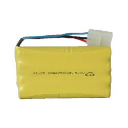 Bateria Ni-MH 9.6V 700 mAh. Mod Alinco DJ190/DJ191