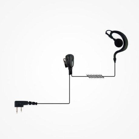 Micro auricular lobular abierto JR-1702 (AM-23 K)