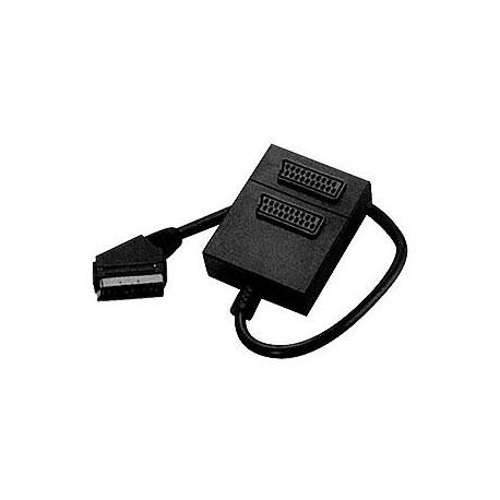 Cable vídeo. Ladron Euroconector 2 pos.
