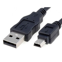 Cable USB para Mini USB ( 2 Mtrs ) impresora,etc..